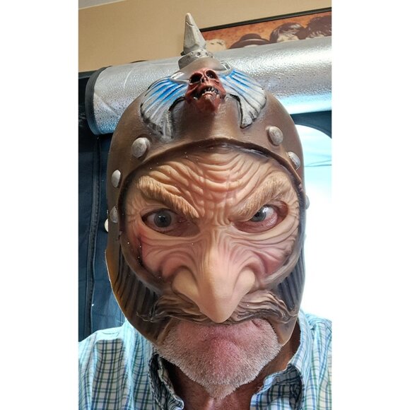 Imagineering Rubber Halloween Mask - Mad Max - Biker 1985 Vintage - Picture 8 of 9